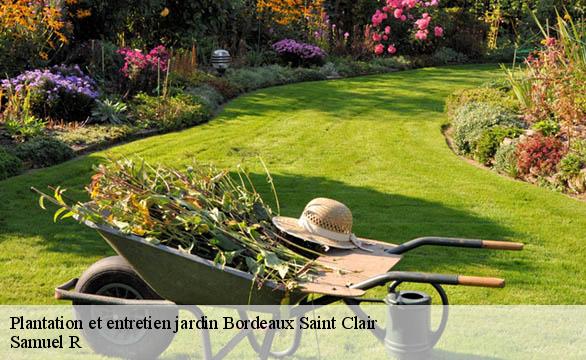 Plantation et entretien jardin  bordeaux-saint-clair-76790 Samuel R