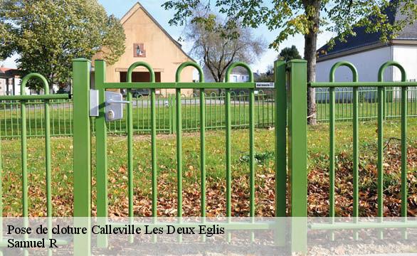 Pose de cloture  calleville-les-deux-eglis-76890 Samuel R